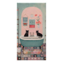 Search for cat bathroom posters Cute