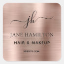 Search for square monogram stickers Typography