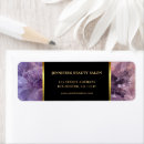 Search for gemstone return address labels Elegant