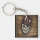 Search for skull square key rings Vintage