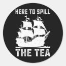 Search for spill the tea stickers Red white blue