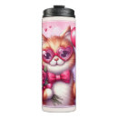 Search for red and white cat mugs Cute