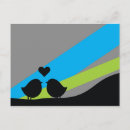 Search for green grey postcards Bird