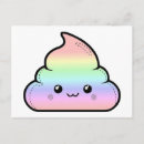 Search for poop emoji postcards Kawaii