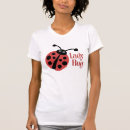 Search for ladybug tshirts Red