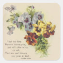 Search for victorian flower stickers Pansies