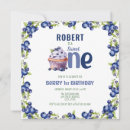 Search for berry square invitations Blueberries