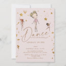 Search for ballet party invitations Girl