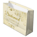 Search for ivory gift bags Bridesmaid