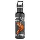 Search for red panda water bottles Pandas