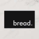 Search for bread bakery business cards Cook