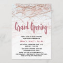 Search for salon grand opening invitations Chic