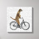 Search for bicycle canvas prints Animals