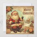Search for nostalgic christmas cards Watercolor