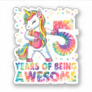 Search for 5 year old birthday stickers Party