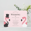 Search for pink flamingo wedding invitations Bird