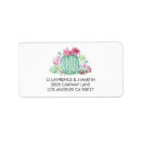 Search for desert cactus return address labels Succulents