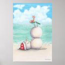 Search for tropical christmas art Santa