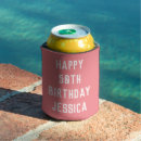Search for 50th birthday can coolers Unique