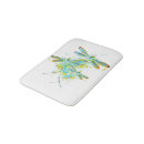 Search for dragonfly bath mats Teal