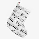 Search for music notes christmas stockings Singer