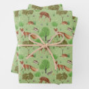 Search for woodland animal wrapping paper Pattern