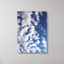 Search for blue sky canvas prints Partly cloudy