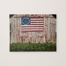 Search for american flag puzzles Barn