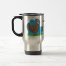 Search for funny chicken travel mugs Cartoon