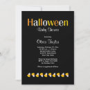 Search for candy corn invitations Black