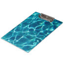 Search for swimming pool clipboards Blue