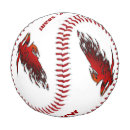 Search for flaming baseballs Red