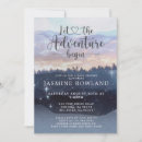 Search for the adventure begins invitations Forest