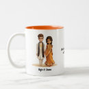 Search for bride and groom cartoon mugs Couple