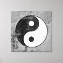 Search for yin yang canvas prints Black and white