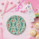Search for seahorse paper plates Nautical