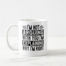 Search for arguing mugs Explaining