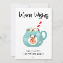 Search for mug christmas cards Warm wishes