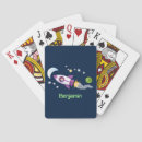 Search for space rocket playing cards Moon