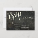 Search for rehearsal dinner rsvp cards Black