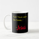 Search for men in black mugs Jesus