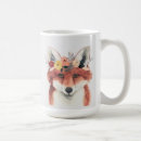 Search for whimsical fox mugs Animal