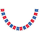 Search for red white blue bunting flags 4th of july