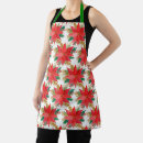 Search for poinsettias aprons Pattern