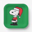 Search for santa claus paper plates Peanuts