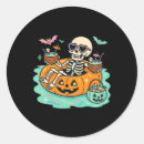 Search for cute skeleton stickers Halloween design