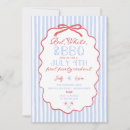 Search for independence day invitations Red white and blue