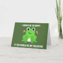 Search for cute frog valentines day cards Funny