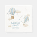 Search for hot air balloon baby shower napkins Elegant