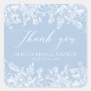Search for something blue thank you stickers Elegant
